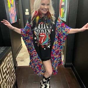 Crochet Tunic Rolling Stones One of a Kind